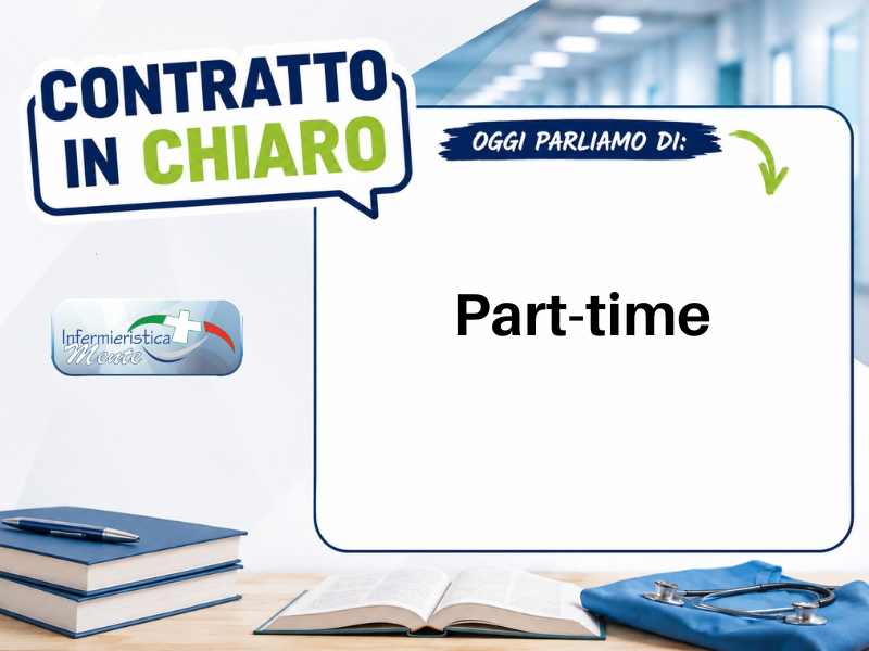 CCNL comparto sanità,  part time fino a 6 mesi e priorità per chi ha almeno tre figli